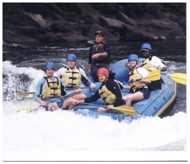 First Group Rafting Trip to WV-1